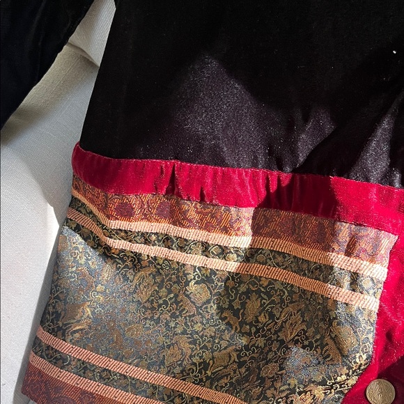 Coldwater Creek Burgundy 3 Piece Velvet Set Size Large - Picture 11 of 11